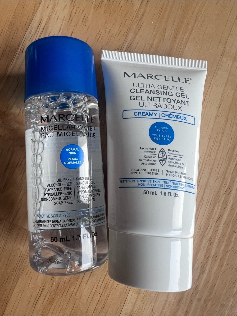 Micellar Water & Ultra Gentle Cleansing Gel